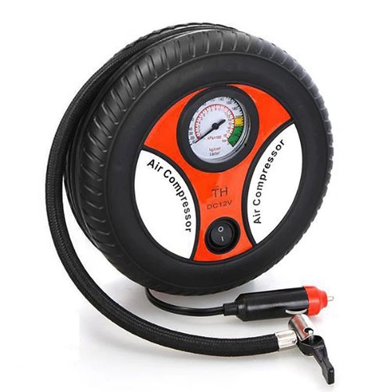 Mini Portable Tire Air Compressor Pump