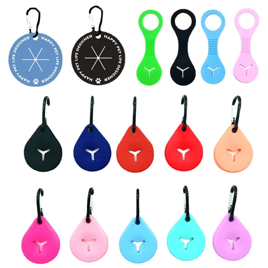 Dog Poop Bags Dispenser Dog Products Dog Poop Bag Holder Pet Garbage Bag Clip Hands-free Clip Dog Cleaning Supplies