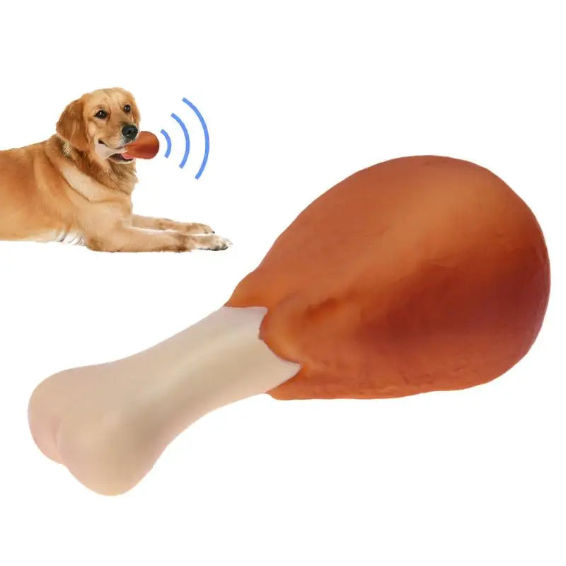 Pet Dog Toy Rubber Chicken Leg Puppy Sound Squeaker Chew Toys for Dogs Puppy Cat Interactive Pet Supplies Dog Products Gift