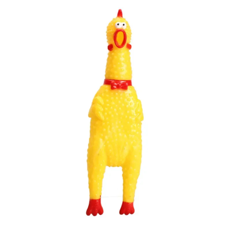 30cm 17cm 41cm Screaming Chicken Squeeze Sound Toy Pets Toy Product Dog Toys Shrilling Decompression Tool Funny Gadgets