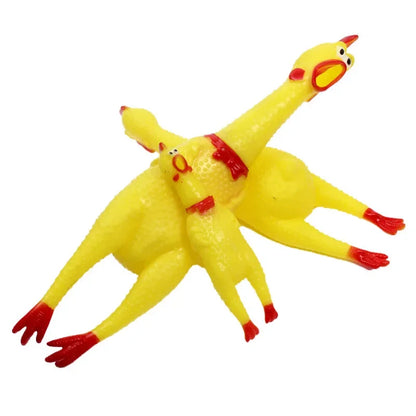 30cm 17cm 41cm Screaming Chicken Squeeze Sound Toy Pets Toy Product Dog Toys Shrilling Decompression Tool Funny Gadgets