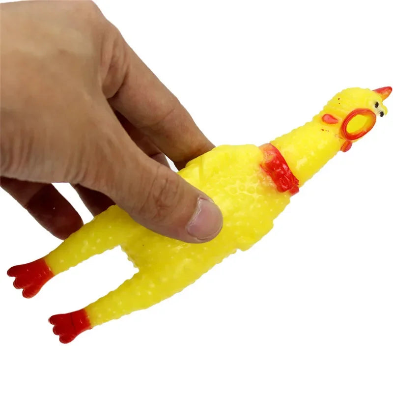 30cm 17cm 41cm Screaming Chicken Squeeze Sound Toy Pets Toy Product Dog Toys Shrilling Decompression Tool Funny Gadgets