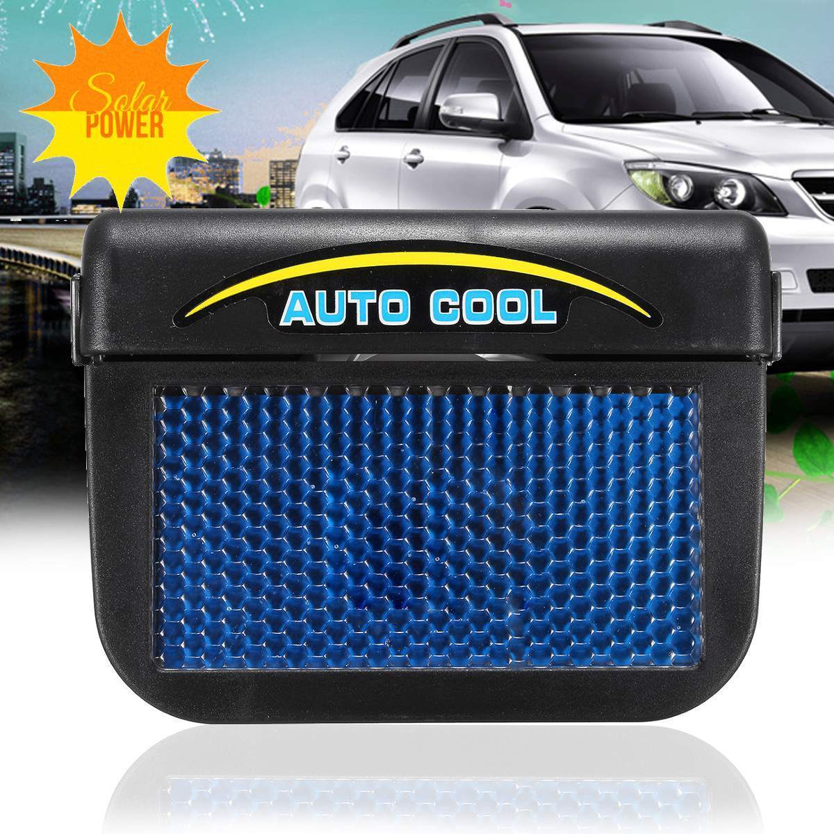 Solar Powered Auto Car Ventilation Window Fan