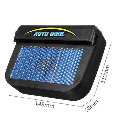 Solar Powered Auto Car Ventilation Window Fan